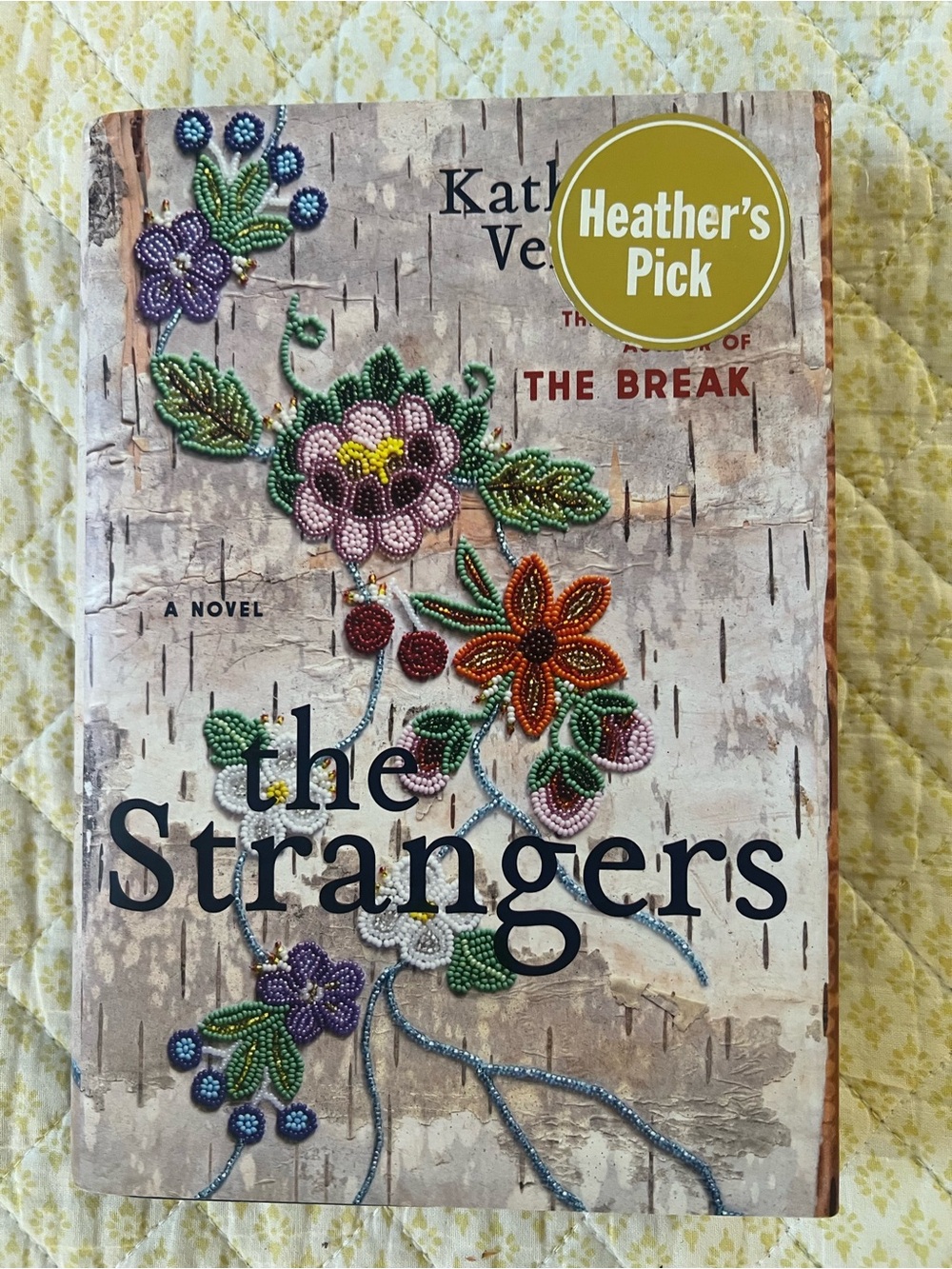 THE STRANGERS HARDCOVER BOOK BY KATHERENA VERMETTE EUC